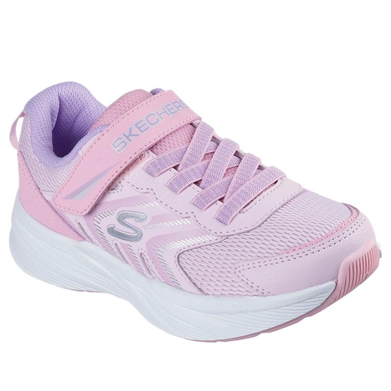 Skechers Детские Микроспец Удобные Универсальные Простые Модные Кроссовки для Бега Детские кроссовки Розовые 303642L-LTPL