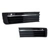 Car Front Fog Light Lamp Side Lower Grill Frame with Chrome Radar Hole for VW Transporter Multivan 2015 2016 2017 2018 2019