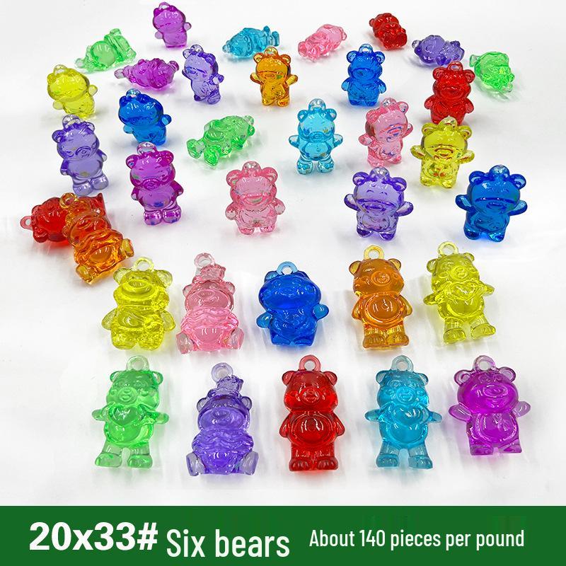 Nezha Acrylic Gem Toy Claw Machine Pendant - Amusement Park Accessory