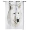 Шторы Животное Белый Волк для Спальни Гостиной Драпировка Кухня Детская Комната Занавеска для Окна Современный Домашний Декор
