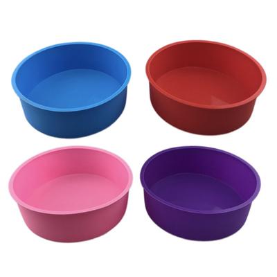 1 шт., круглая силиконовая форма для кексов, многофункциональный инструмент для выпечки, кухонные принадлежности, форма для мыла ручной работы MIT