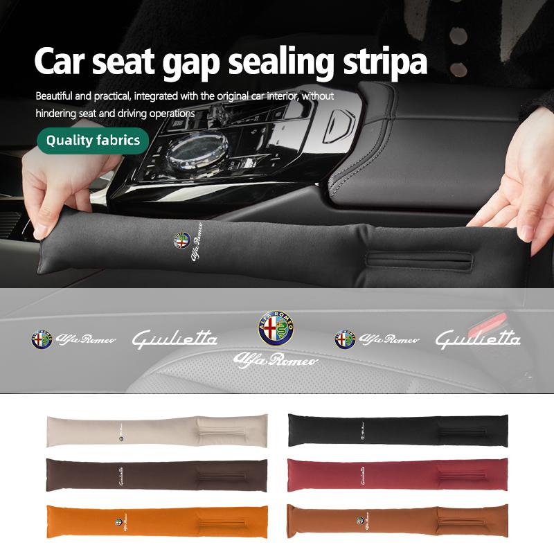 BQVLT1 Car Seat Gap Plug Auto Interior Practical Decorative Filling Stripitems For Alfa Romeo 159 Giulietta 156 147 Giulia Mito GT