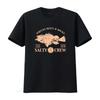 Мужская футболка Salty Crew Маленькая Черная 100% Хлопок Большие Рыбы Обломки Кораллы Скалы Затонувшие Плыть Дизайн винтажный Стильная Немного