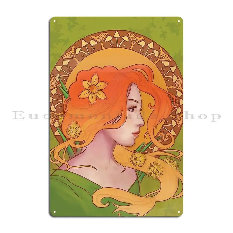 Stardew Nouveau Ladyleliel Metal Plaque Poster Club Printing Design Designing Cinema Tin Sign Poster