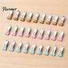 Rust Resistant Utility Clips for Outdoor Laundry 24PCS Stainless Steel Clothes Pegs, with Non-Slip Rubber Coating, Heavy Non Marking Fabric