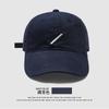New Baseball Cap Children's High-end Sense Casual Versatile Face Small Four Seasons Pure Cotton Embroidered Cap Deepened