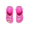 Crocs LittleBig X Классические клоги EVA Полые Модные Клоги на толстой подошве Унисекс клоги Розовый 207546-6QQ