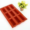Большая прямоугольная силиконовая форма на 9/12 ячеек, форма для приготовления батончиков Energy Bar Maker, шоколада, трюфелей, брауни, кукурузного хлеба, чизкейка, мыла и масла