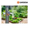 Programmateur d'arrosage - GARDENA - Easy - 17 programmes - Irrigation manuelle - Panneau débranchable