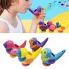 Colorful Bird Whistle Bath Toy for Kids Fun Musical Toy for Training Mouth Muscles&Sound Perception Festival Party Toy