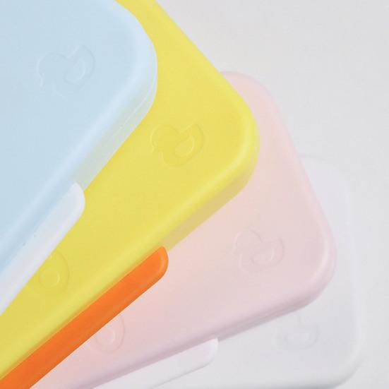 Wear-resistant Pencil Case Smooth Edge PP Large Capacity Portable Pen Box for School