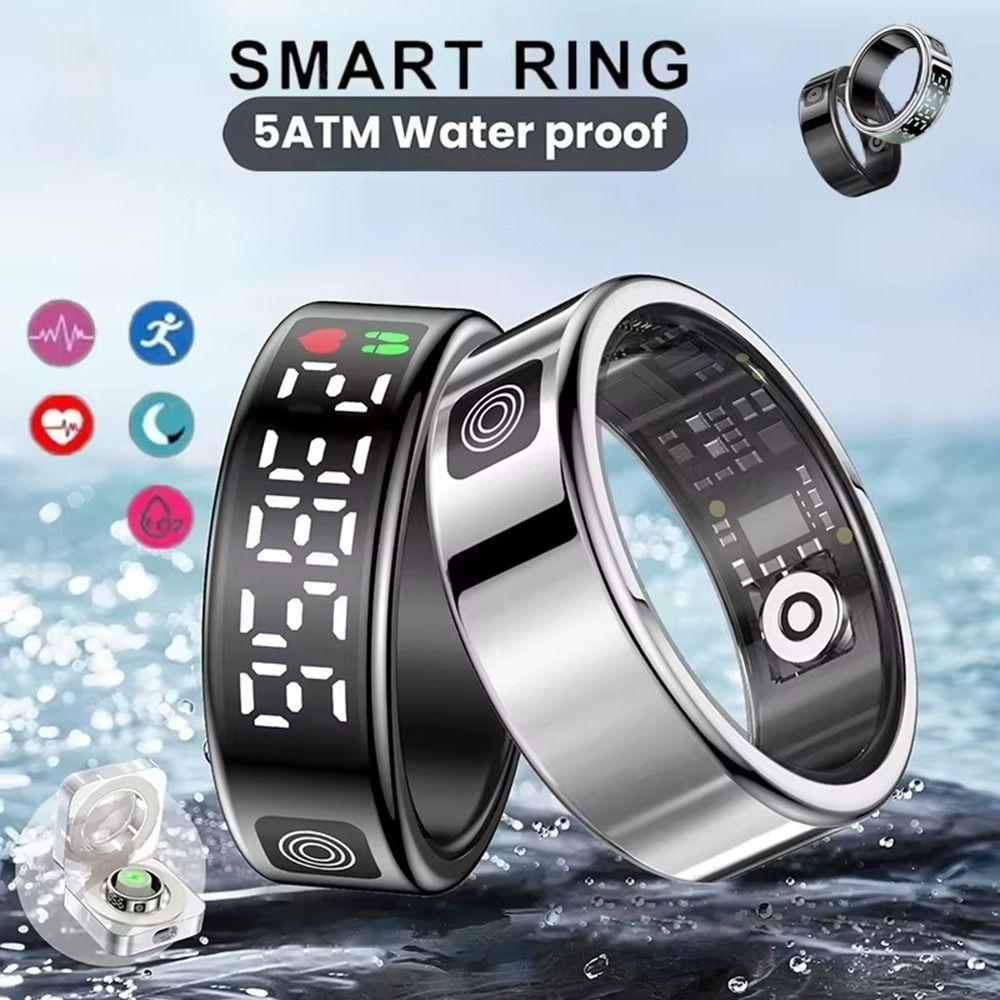 Умное кольцо для измерения сердечного ритма, фитнес-кольцо для мониторинга сна, новый трекер здоровья Step