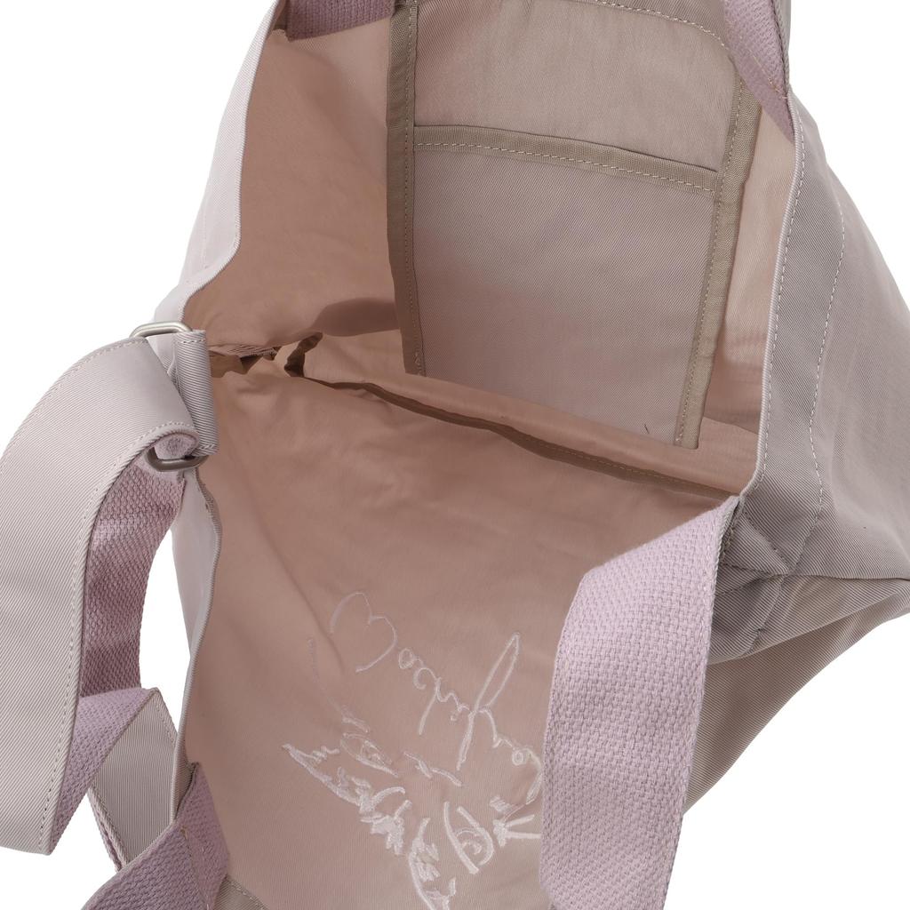 Planning and Manufacturing T2O Shoulder Tote Bag for Women Large Capacity Dayan the Cat Dayan Cat Pattern Eco Bag 2WAY A4 Size B4 Size Purple