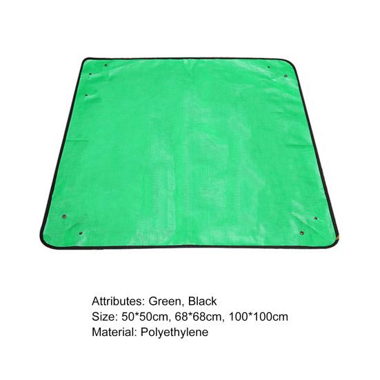 Садовый коврик, водонепроницаемые портативные полиэтиленовые устойчивые к разрыву коврики для пересадки растений для дома