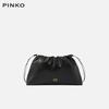 Женская кожаная сумка-ведро на кулиске PINKO