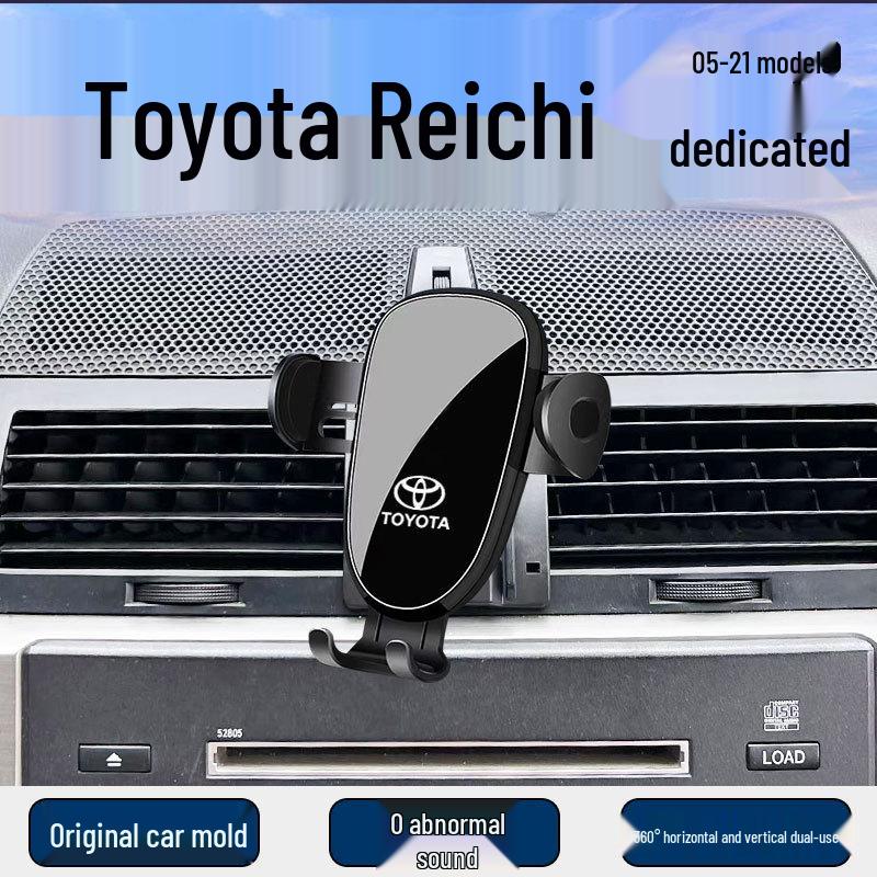 Mobile Phone Holder for 2005-2021 Toyota Reiz, Navigation Base, Car Modification Accessory