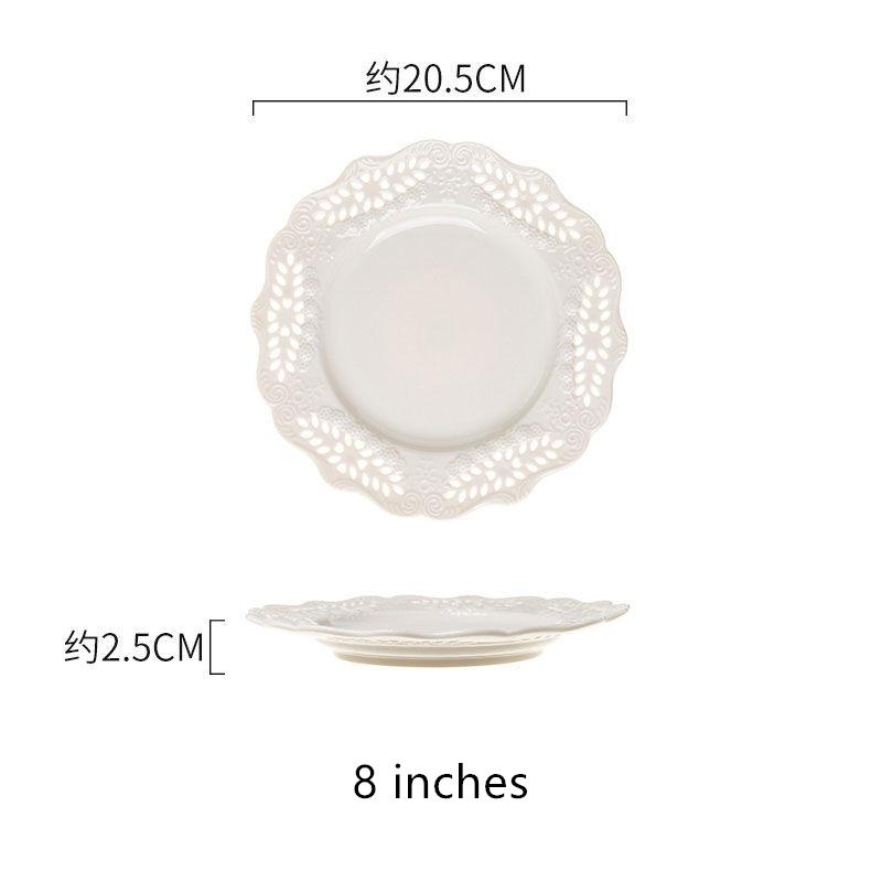 Европейская подставка для торта Керамическая свадебная вечеринка десерт конфеты фрукты тарелка торт самопомощь дисплей домашний стол салат паста тарелки блюдо