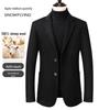 Men's 100% Merino Wool Double-Sided Suit Coat