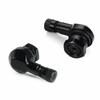 Motorcycle Tire Valve Stem Black Motorcycle Tubeless Valve Cap