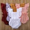 Fashion Newborn Infant Baby Girl Lace Ruffles Out Romper Jumpsuit Sunsuit Outfit Clothes
