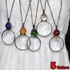 5 цветов, винтажное ожерелье с увеличительным стеклом, персонализированное увеличительное ожерелье с подвеской, 10-кратная лупа для чтения для пожилых людей