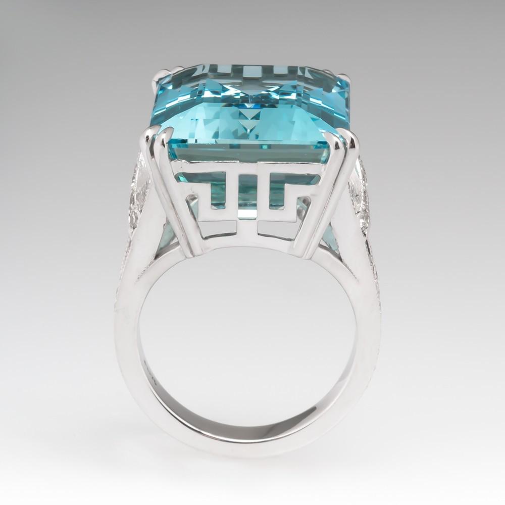 Ювелирные изделия из стерлингового серебра 100% S925, кольцо принцессы с морским синим топазом, квадратный драгоценный камень Anillo, ювелирные изделия 925, женские кольца с сапфиром, коробка