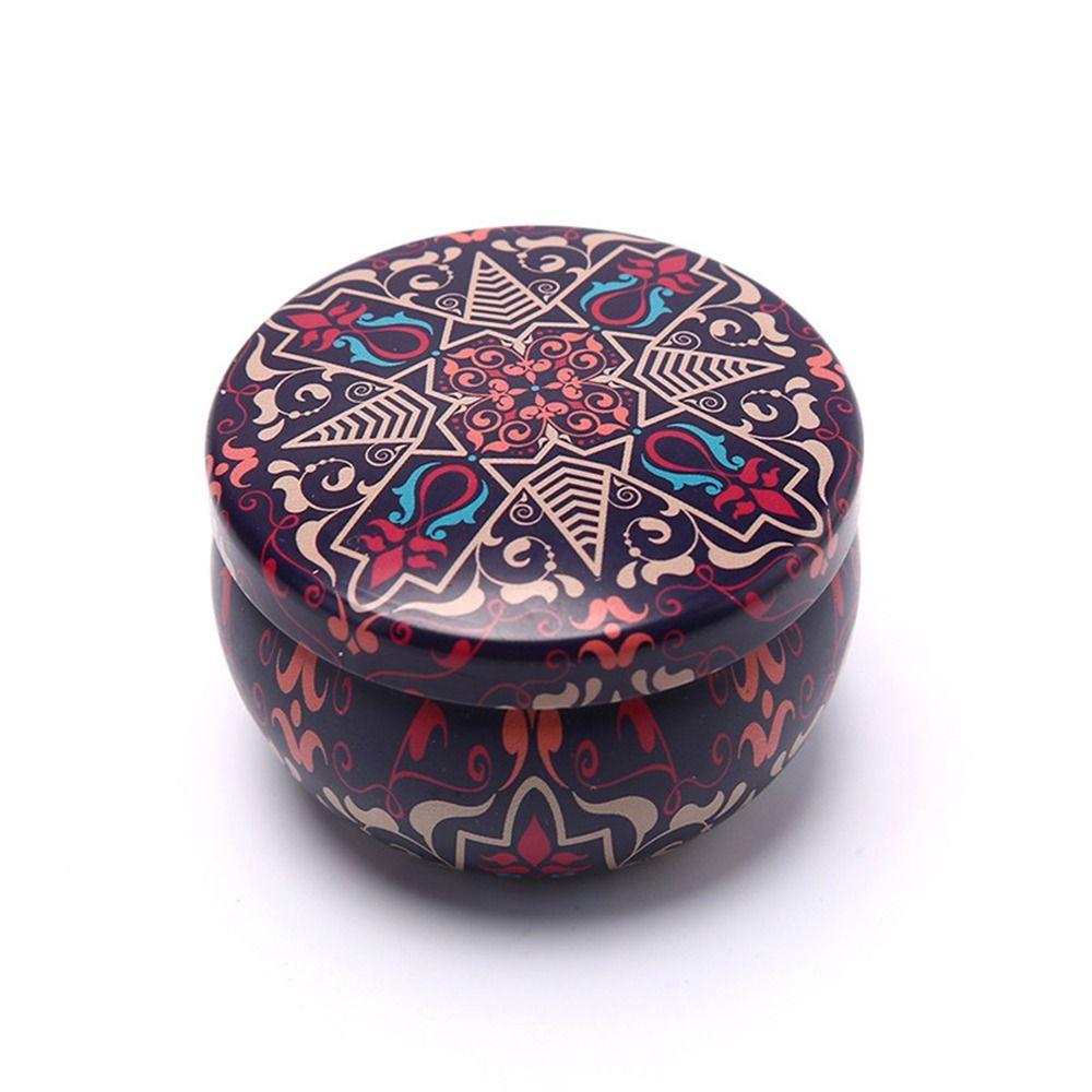 4 унции коробка для хранения чая жестяная коробка для ароматических свечей прочная жестяная банка