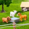 Micro-landscape Cattle Sheep Dogs Pigs Small Animals Rural Farm Landscaping Decorations Accessories Mini Ornaments