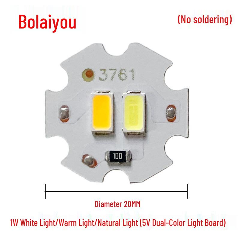 Светодиодная плата 5730 SMD, двухцветная/одноцветная, 3В-5В (1 Вт - 30 Вт)