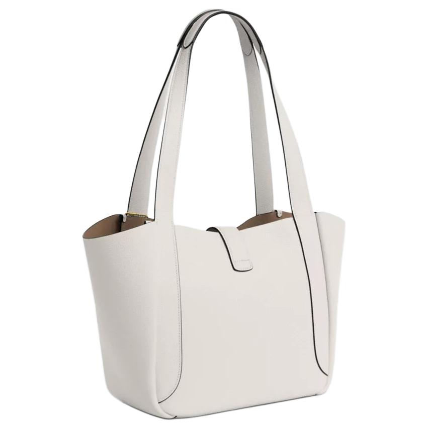 Coach Женская кожаная сумка-тоут Hadley 28 с классическим логотипом, сумки-тоут, цвет Off-White CAL17-IMCHK