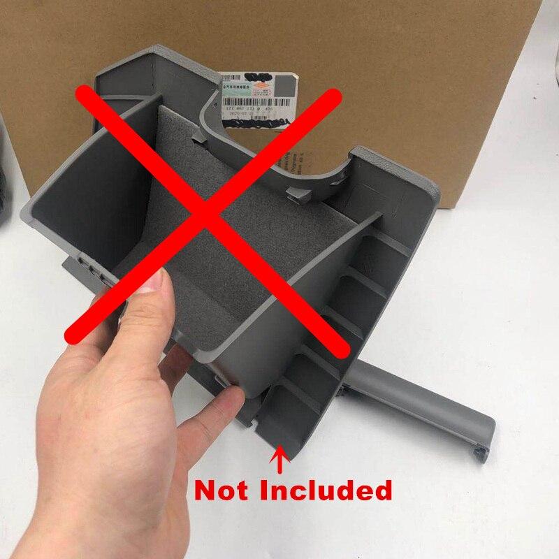 Для Skoda Octavia A7 Mk3 Mk4 2015-2021 передний левый перчаточный ящик для хранения ящика с зажимом и ручкой