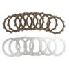 Clutch Kit Iron Friction Plates Fit for Yamaha XJ400 S/L/N XZ550 XJ650 XJ750