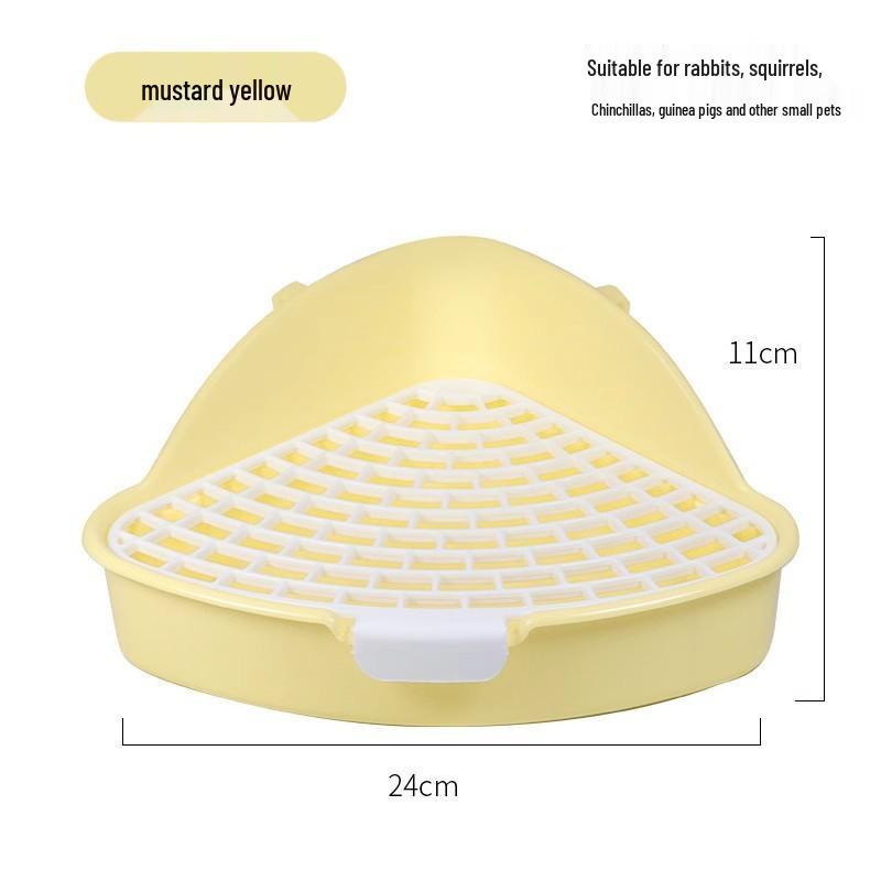 Кролик и Морская свинка Анти-опрокидывающийся Горшок для мочи - Фиксированный стиль для Шиншилл