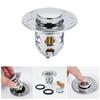 Basin Pop-up Drain Filter Bathroom Shower Sink Filter Plug Hair Catcher Bath Plug Bathtub Stopper