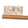5Pcs/set Hollow Rectangle Wood Crafts For DIY Scrapbook Wooden Slices Embellishment Home Decorations Handmade Ornaments