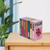 Imitation Book Clear Printing Decorative Fine Workmanship Creative Living Room Shelf Fake Hardcover Book Ornament Home Decor