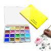 20/42/60 Color Glitter Watercolor Paints Set Pearlescent Color Artist Art Set for Painting On Fabric Paper DIY Crafts