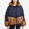 Nike X Sacai Womens Parka Dark Obsidian Women Outerwear Blue CT3267-475