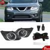 Для Nissan Rogue 2014-2016 Левая и Правая Сторона Противотуманные Фары Лампы с Лампочкой+Выключателем+Рамкой