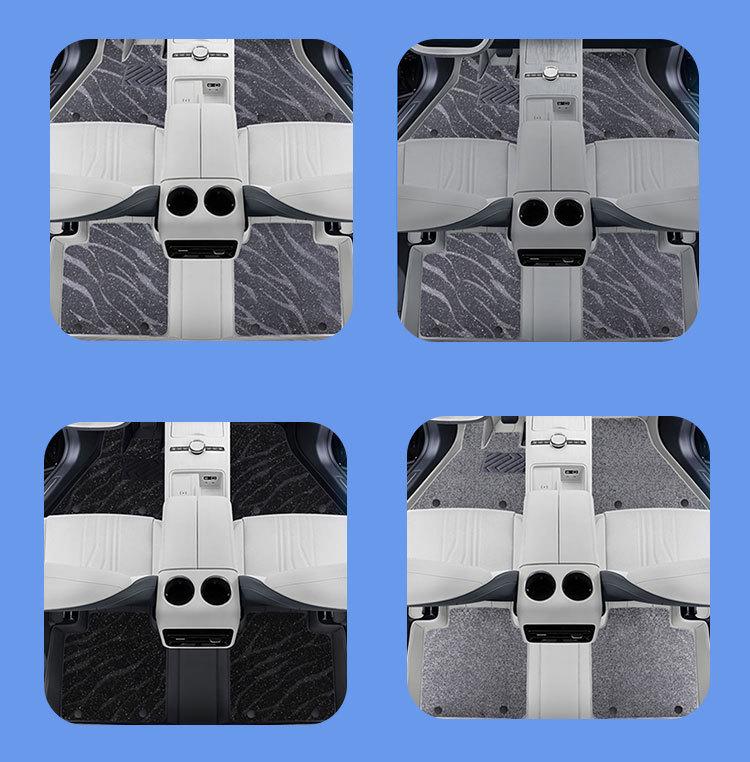 Экологичные кожаные напольные коврики для Geely Galaxy E8 – Полная защита салона
