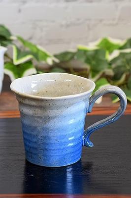 Стильная кружка Waza no Kura из Кутани, глазурованная синяя, люксовый бренд, сделано в Японии, подарок на день рождения