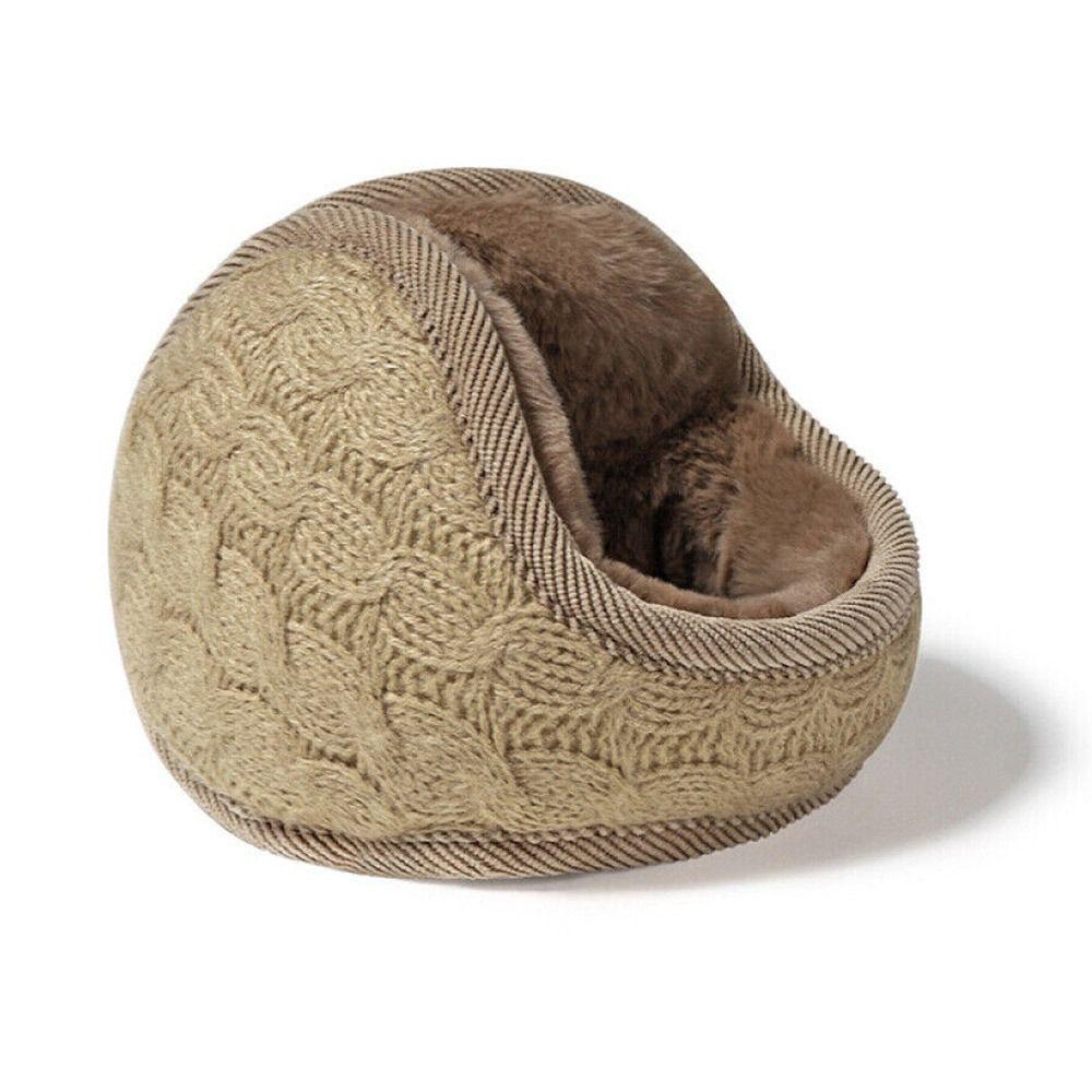 Мужские Женские Повседневные Теплые Уютные Зимние Затылочные Наушники с Заслонками для Ушей, Грелки для Ушей