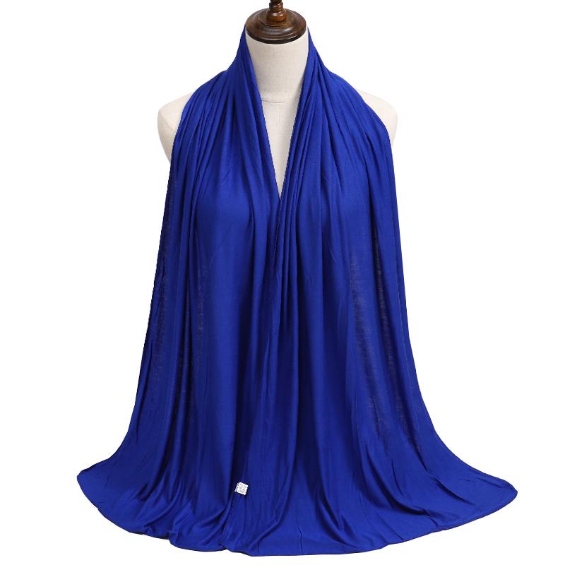 Ramadan Solid Color Muslim Hijab Thin Breathable Soft Cozy Scarf Elegant Style Windproof Sunscreen Shawl Headscarf