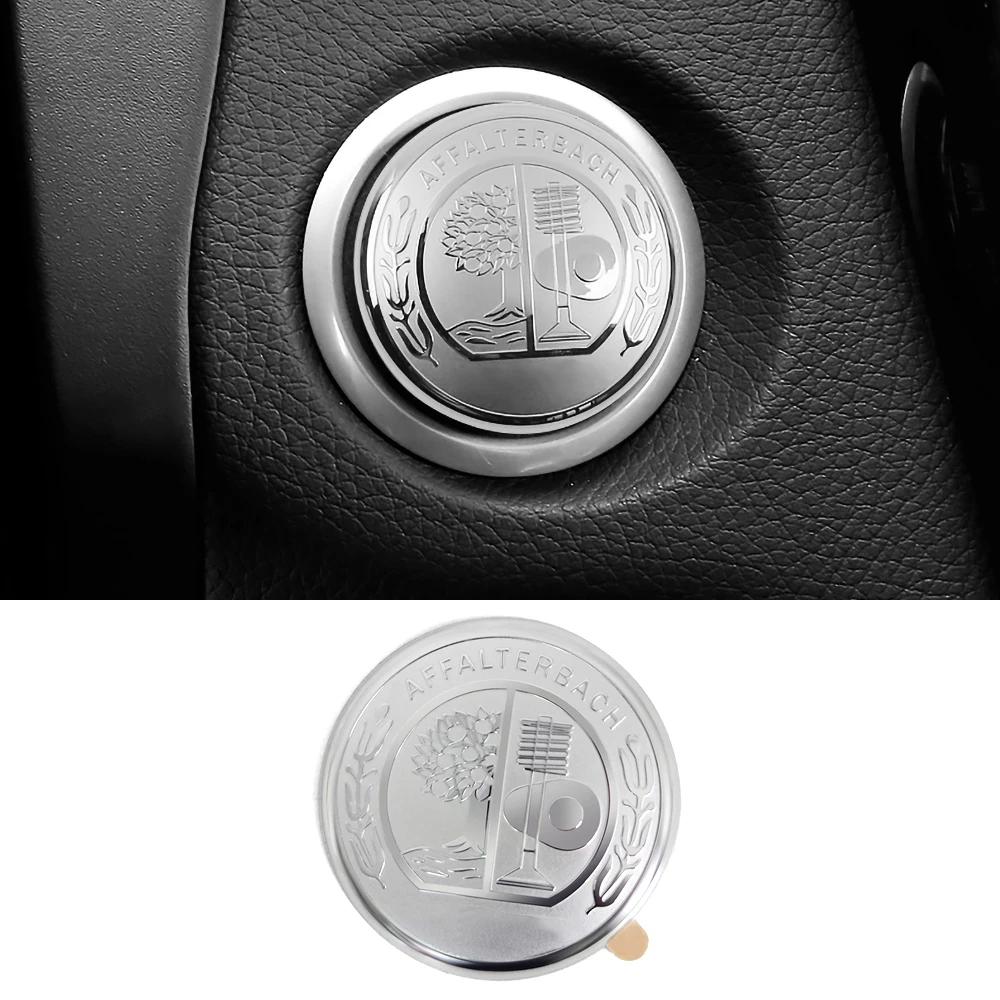 1pc 3D AMG Badge Engine Car Start Stop Button Cover Emblem Sticker for Benz GLA CLA GLE W176 W246 W166 C117 X156 R172 W212 W205