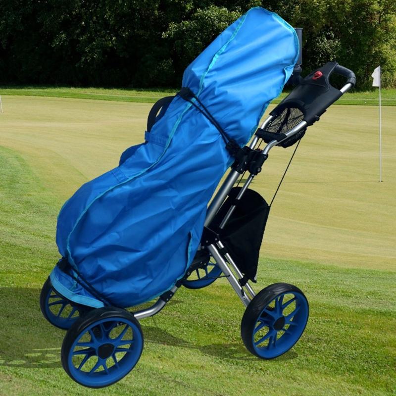 Light Weight Foldable Golf Bag Rain Cover Waterproof Golf Bag Protector Rain Cape Golf Accessories For Men Women Golfer
