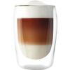 MELITTA Set of 2 Borosilicate Glasses for Machiatto Latte 300 Ml Transparent