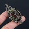 Tree Of Life Dragon Blood Jasper Pendant Copper Wire Wrapped Pendant Dragon Blood Jasper Gemstone Pendant Copper Jewelry Gift For Her Mother