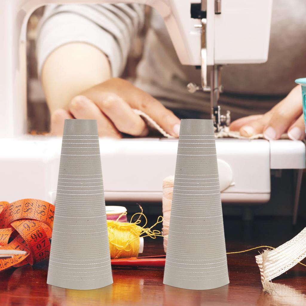 10 шт. Пластиковые конические бобины для пряжи, гладкая поверхность, инструмент для намотки ниток для шитья, вязания, вышивания, рукоделия, проектов из шерсти