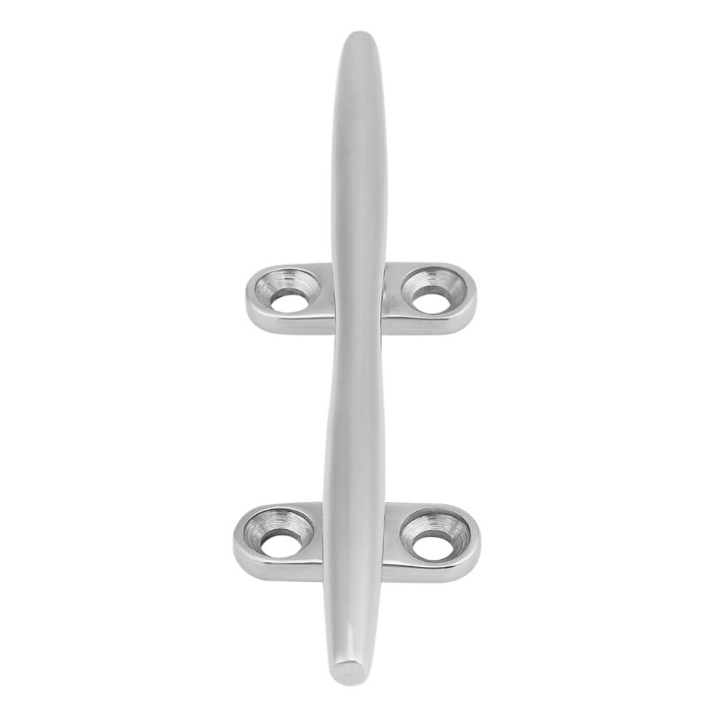 Mooring Rope Cleat Deck Rope Cleat 316 Stainless Steel Hollow Base Bollard Yachts