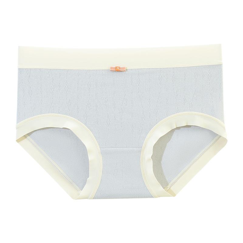 Panties Women's Underwear Mid Waist Breathable Comfortable No Trace Large Size Hip Lifting Triangle Panties